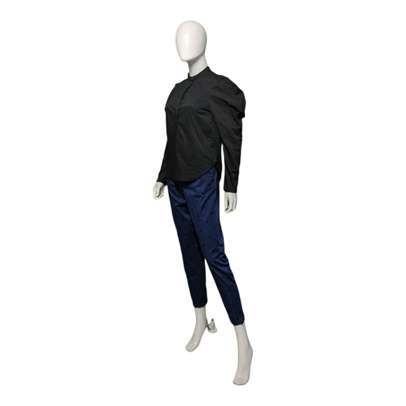 Olivaceous Long Sleeve with Puff Sleeve Black S - Picture 3 of 9